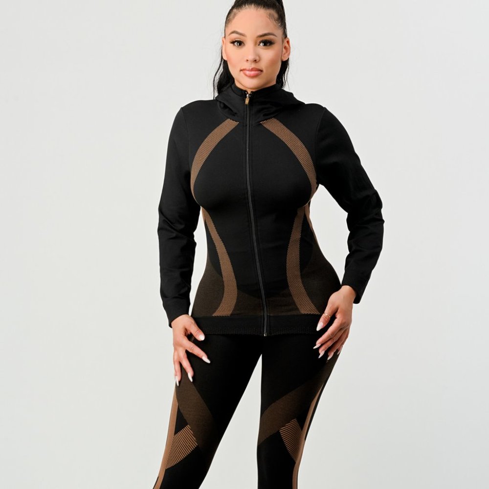 Belle's Bodycon Activewear Set